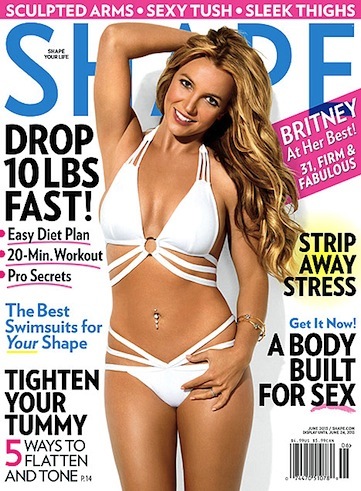 Britney Spears Shape Magazine 2013