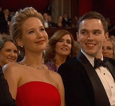 Jennifer Lawrence Nicholas Hoult Oscars 2014
