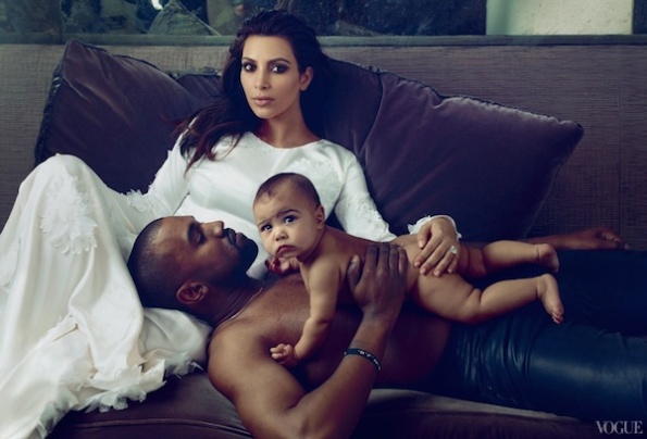 Kim and Kanye Vogue 1